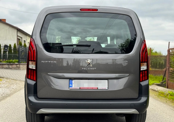 Peugeot Rifter cena 74999 przebieg: 124000, rok produkcji 2020 z Grabów nad Prosną małe 781